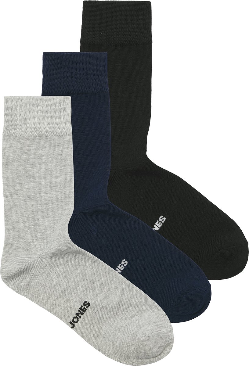 JACK&JONES - JACLOUIS BAMBOO SOCK 3 PACK - Heren - Sokken