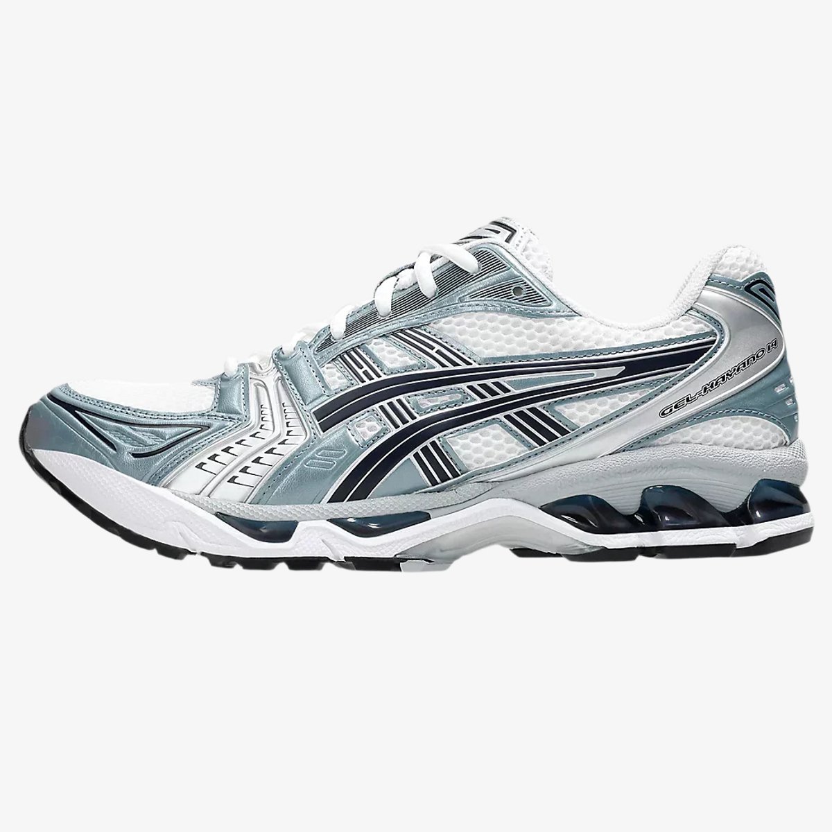 ASICS Gel-Kayano 14 Unisex Wit Fjord Grey