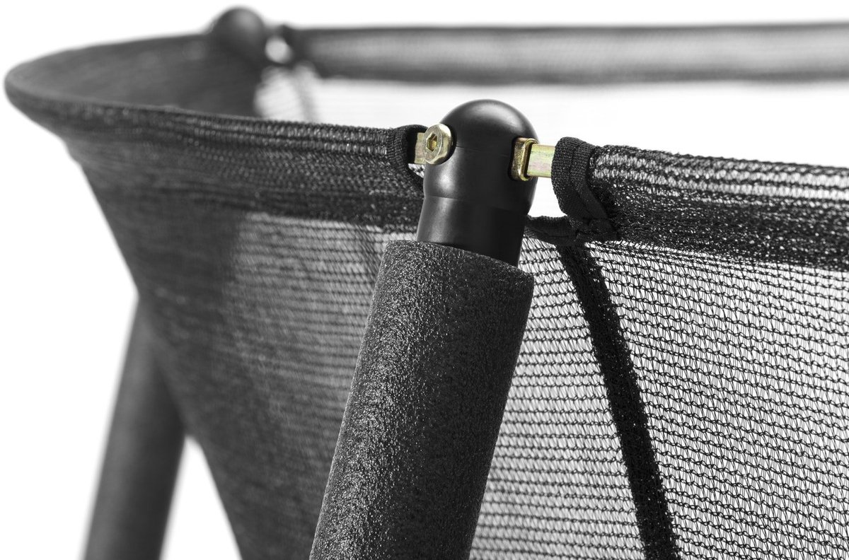 Salta Premium Black Edition - Trampoline met veiligheidsnet - ø 251 cm - Zwart — afbeelding 10