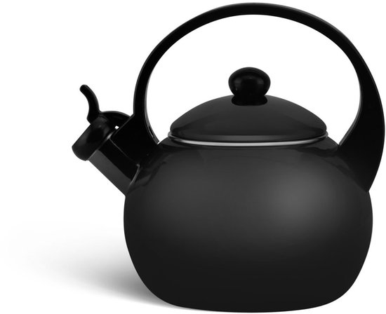 Edënbërg Edenberg Enamel Line - Bouilloire rétro en émail 2,2 litres