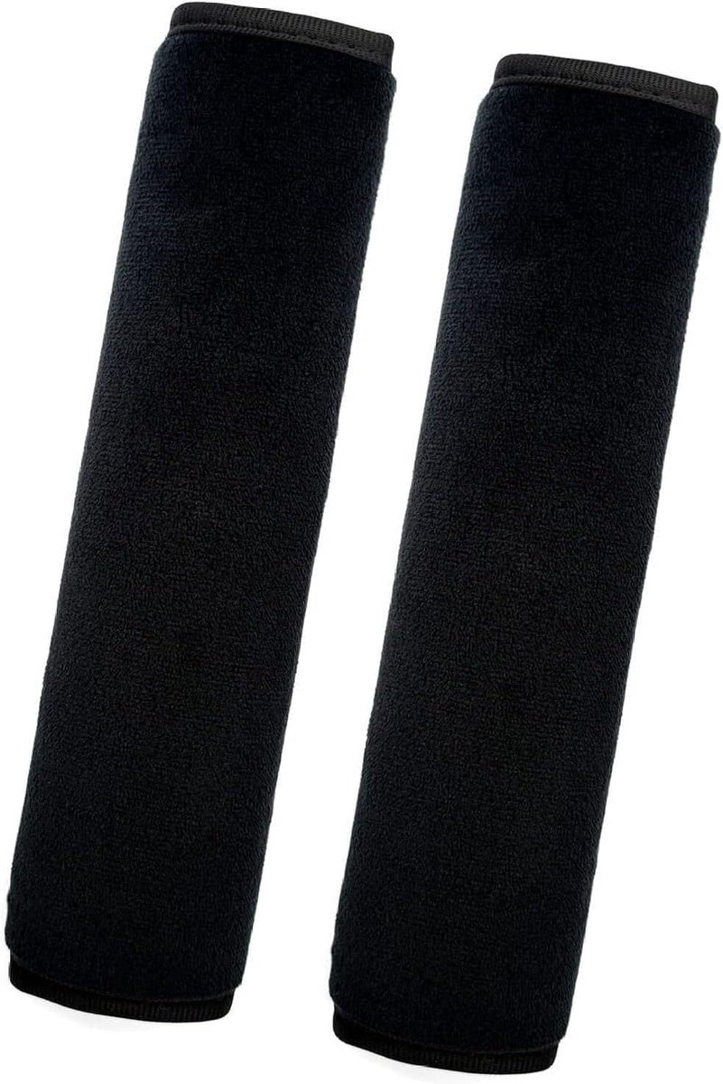 Image of 2-pack pads - schouderbeschermers voor autogordels - uitgebreide dekking - comfortabelere en handigere schouder- en nekbescherming - anti-wurgingsgordelbeschermers