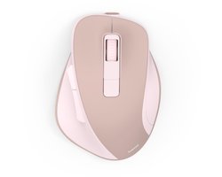 Hama WM-500 - Optische draadloze muis - 6 knoppen - 2.4 GHz RF - Stil - Oplaadbaar - Roze