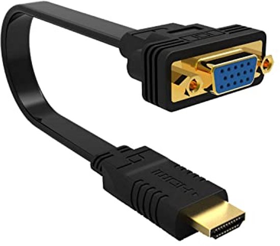 La Brodée HDMI naar VGA, vergulde HDMI naar VGA kabel (mannelijk naar