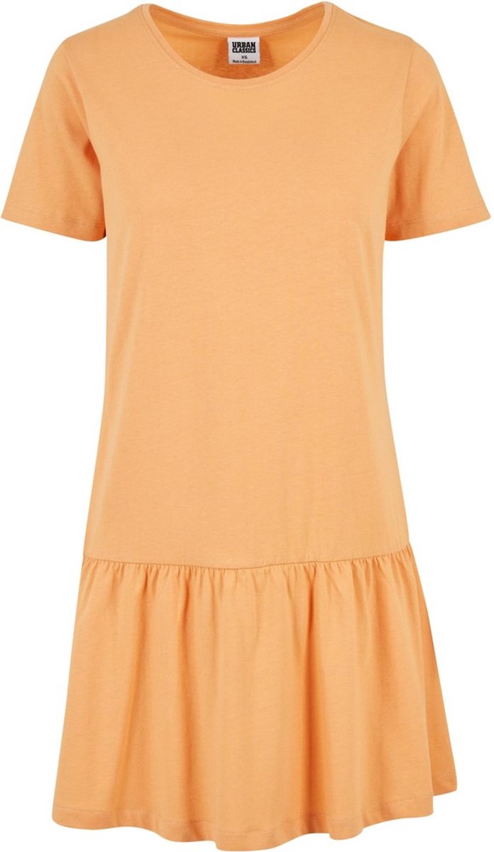 Urban Classics Valance Tee Korte jurk XS Oranje