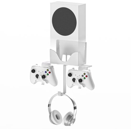 Universele Controller- & HeadsetHouder – Voor PS5 & Xbox – Zwart – ABS – Eenvoudig Te Demonteren
