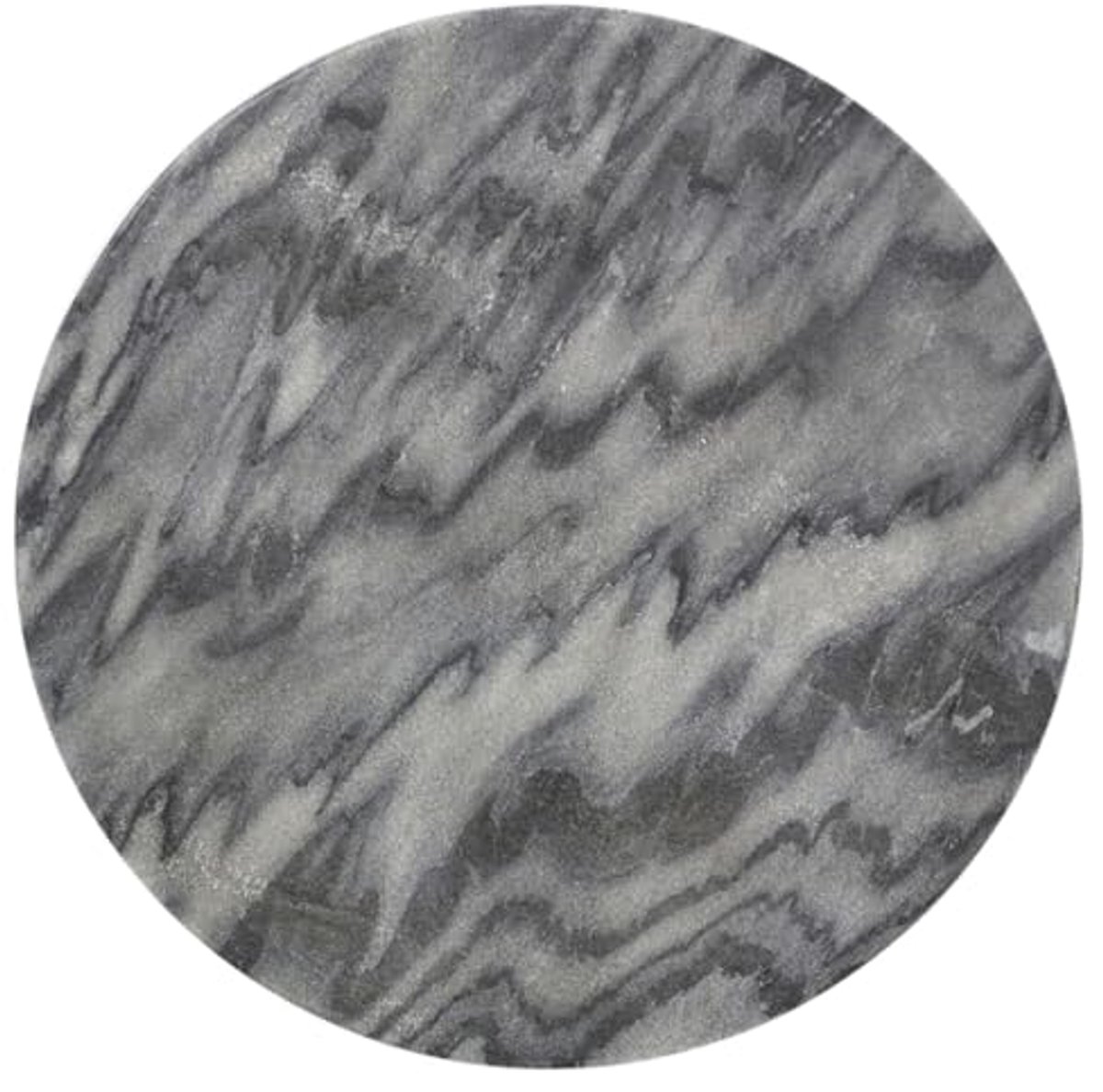Elegante Marmeren Serveerschalen voor Kaas en Charcuterie - 24cm Rond