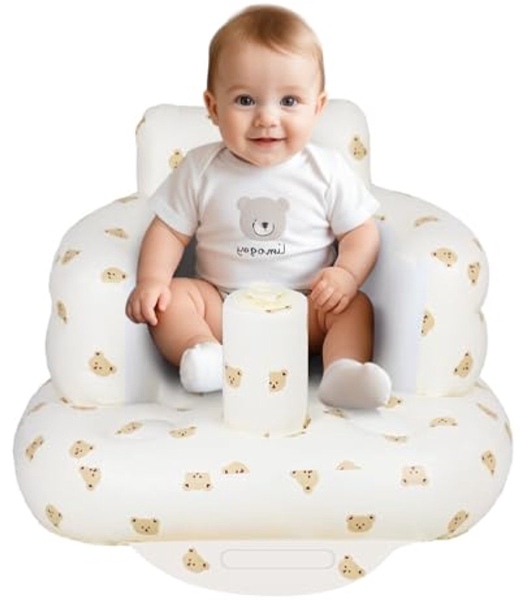 Opblaasbaar Zitje voor Baby's - Ergonomische Drijvende Stoel voor Peuters - Ideaal voor Zomer en Zwemmen