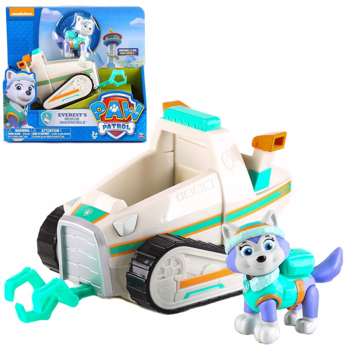 Psi Patrol Everest-figuur met Sneeuwscooter - Spin Master