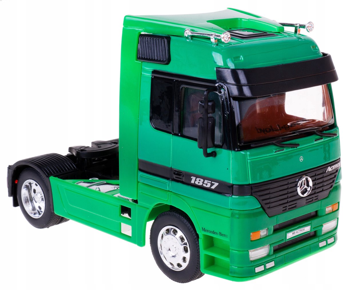 Mercedes-Benz Actros Metaal 1:32 Welly Vrachtwagen Groen