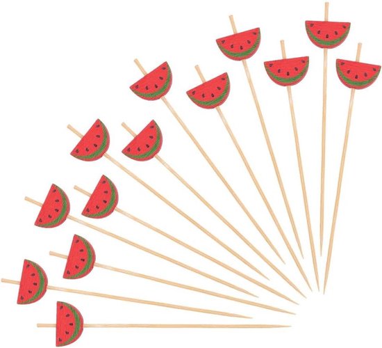 Bamboe Spiesjes voor BBQ, Saté en Kabobs - 100 Stuks