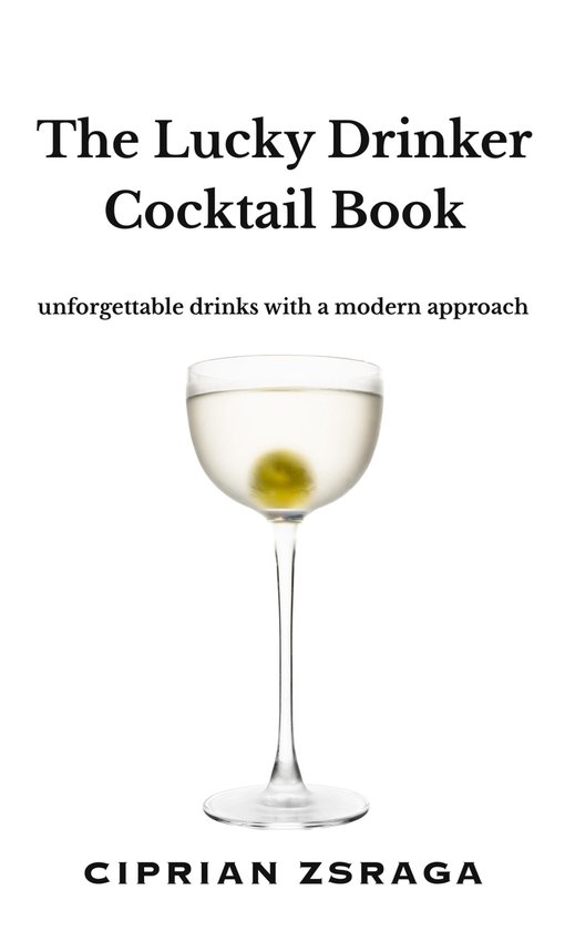 The Lucky Drinker Cocktail Book - cover