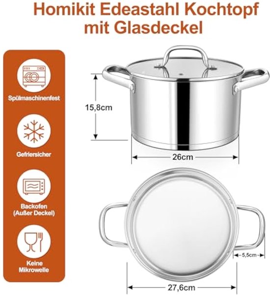Cerafit Revolution Kookpan 22 cm, 2-delig, keramiek met anti-aanbaklaag