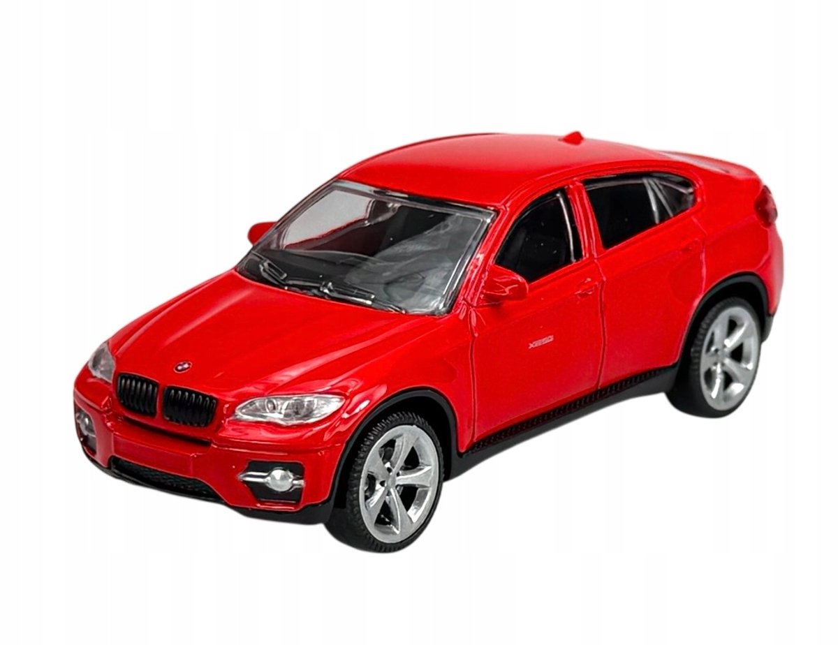 RASTAR BMW X6 Rood Metaal 1:43 Model Auto 33700