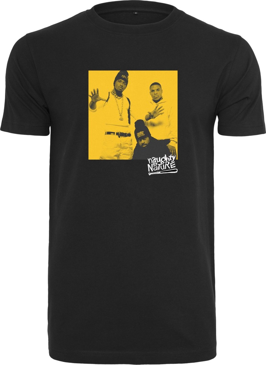 Urban Classics Heren Tshirt -M- Naughty By Nature Picture Zwart