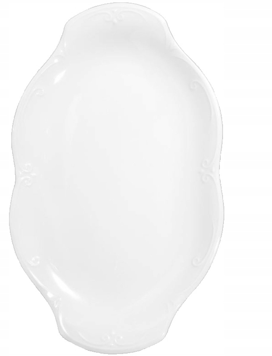 Chodzież Kamelia Ovale Kom 38cm Wit Porselein
