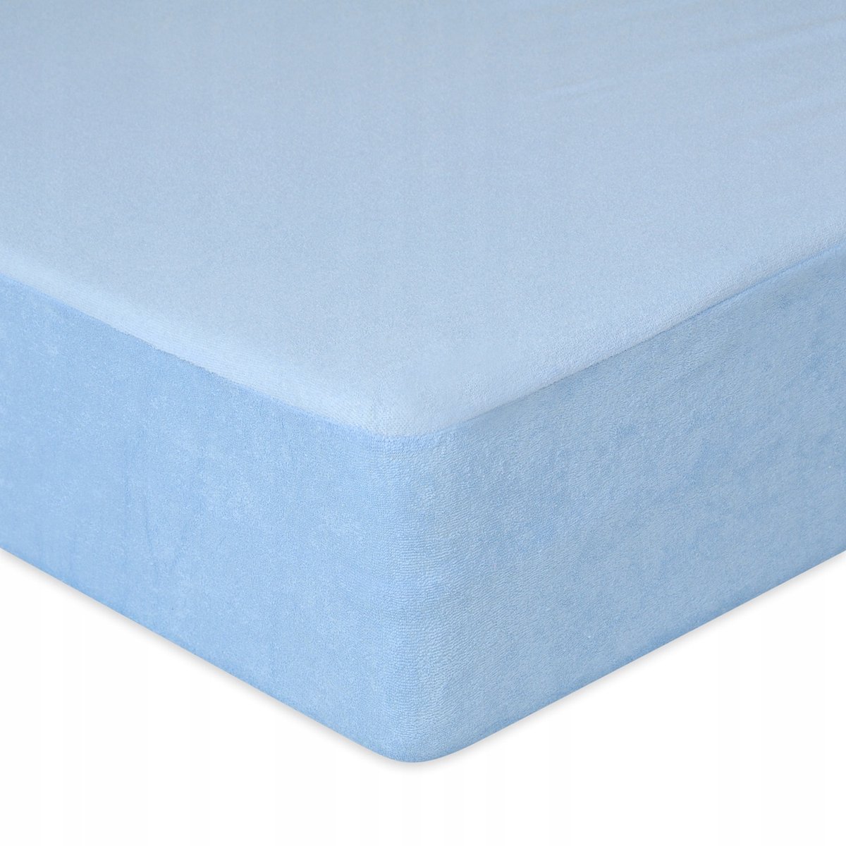 Fijne Frottier Laken met Elastiek - 140x200 cm - Blauw