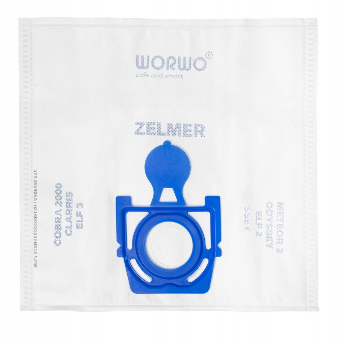 Stofzuigerzakken voor ZELMER Voyager Twix (1 stuk)