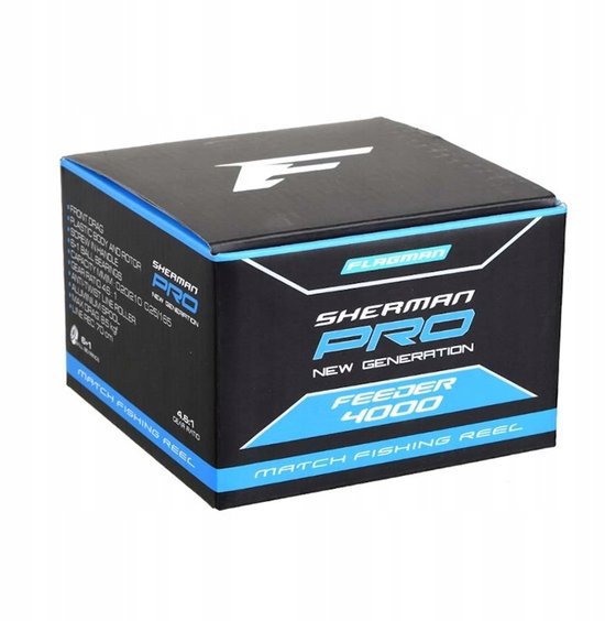 Flagman Sherman Pro Feeder 4000 Molen - Krachtige Grond & Method Visserij van Flagman — afbeelding 2