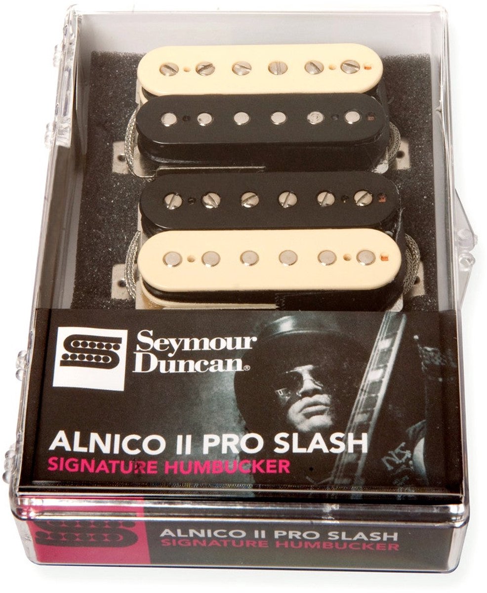 Seymour Duncan APH-2S ZEB Slash Signature Set Alnico II Pro Zebra Set - Humbucker pickup voor gitaren