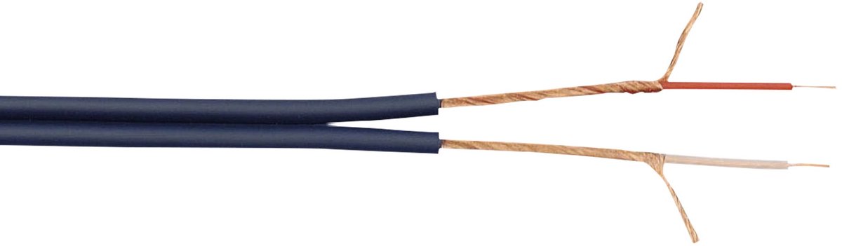 DAP D940 audio/video kabel asymmetrisch (4 mm) op rol 100 meter