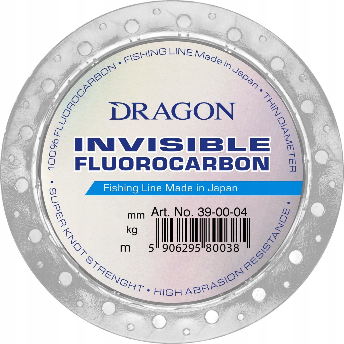Dragon Invisible Fluorocarbon Vislijn 0.12mm - 20m