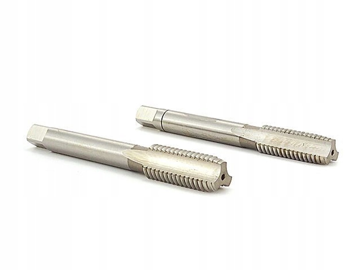 2x Handtappen M12x1,25 HSS FENES ISO 529 Fijne Schroefdraad