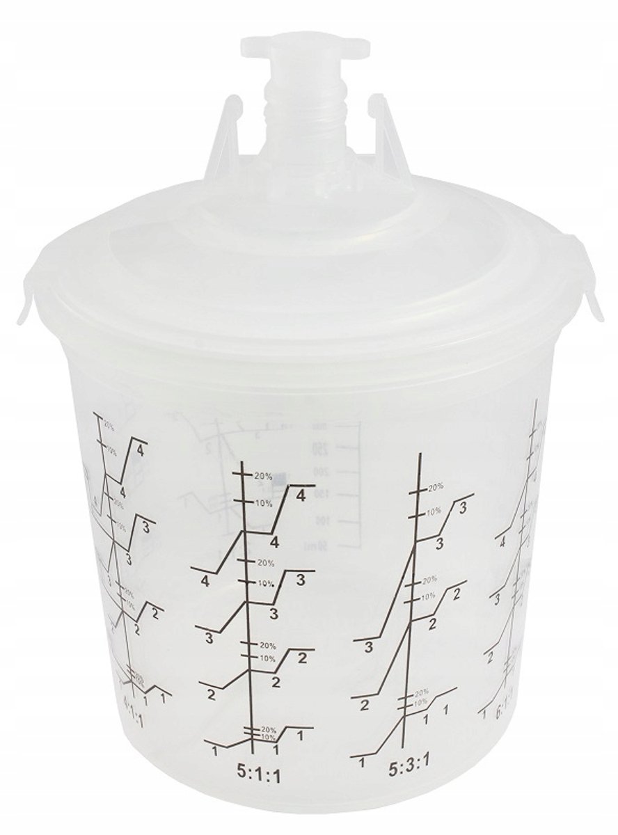 STAR PPS Mengbeker Systeem voor Lakspuit 600ml
