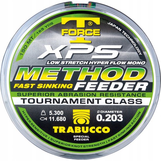 Trabucco T-Force XPS Method Feederlijn 300m 0,181mm van Trabucco — afbeelding 2