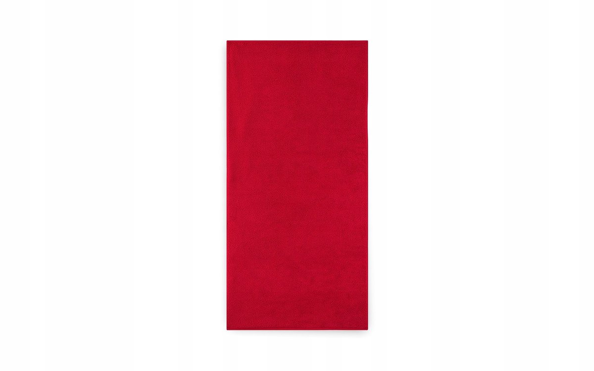 Zwoltex Kiwi Handdoek 30x50 cm Rood Katoen 500 g/m2