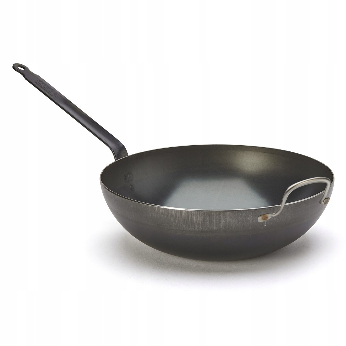 De Buyer Blue Carbon Wok 32 cm - Professionele Koolstofstalen Wok