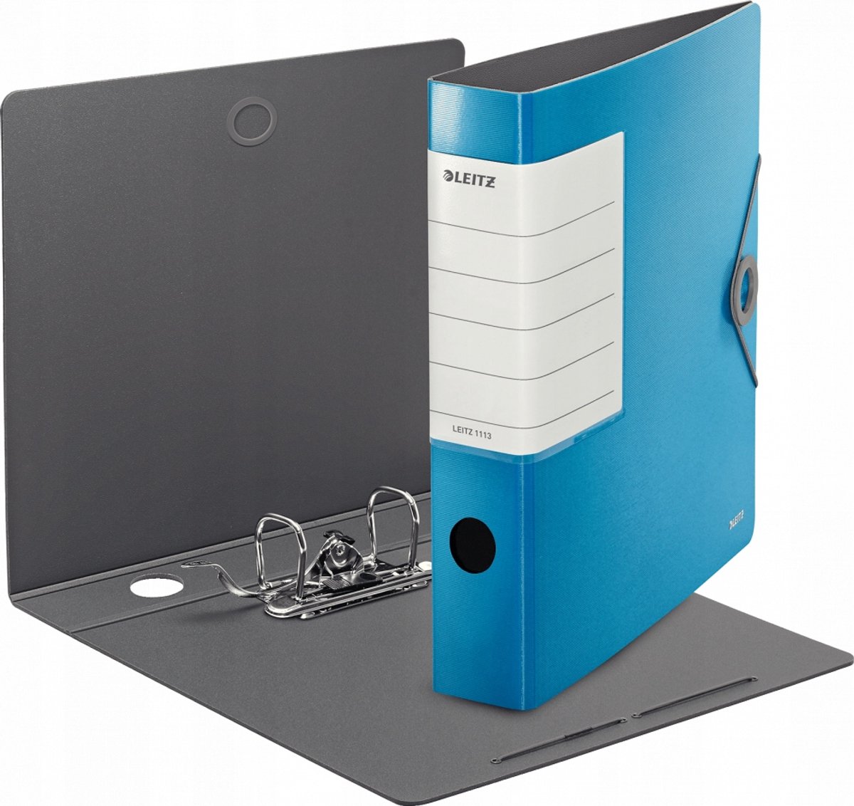 Leitz Active Solid ringlint 180°, A4, blauw, 62 mm, 350 behuizing