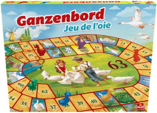 Goliath Ganzenbord - Bordspel - Familiespel