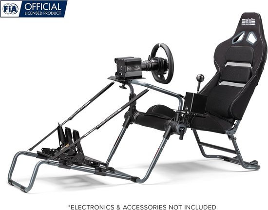 Opvouwbare Racing Cockpit voor Simulator - Comfortabele GT-Stijl Stoel van Merkloos — afbeelding 4