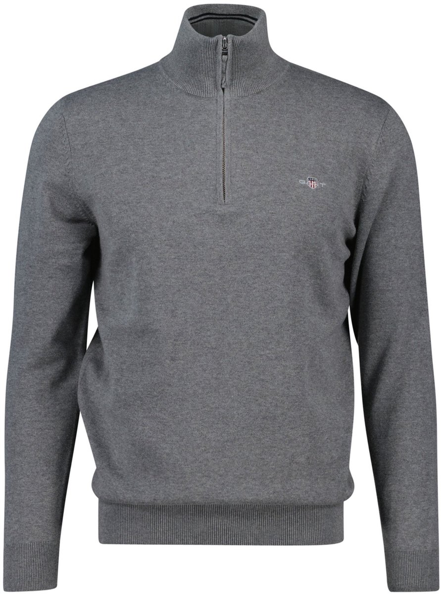 GANT Gebreide trui CLASSIC COTTON HALF ZIP