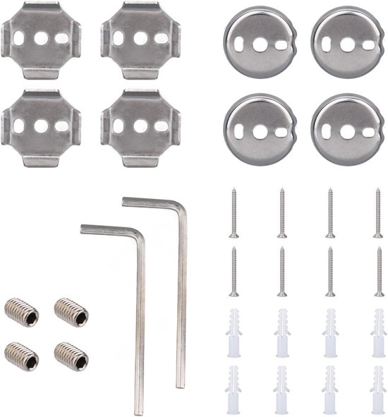 YUANGANG 4 Set Vervangende Vleessondes Masterbuilt Gravity Series - Roestvrij Staal Met Clips