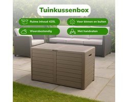 Ruime Weersbestendige Opbergbox - 420 liter - Kunststof