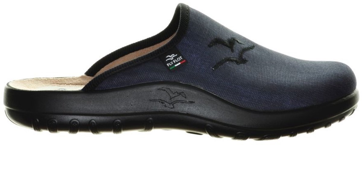 Fly Flot Blauw Canvas Slipper maat 41