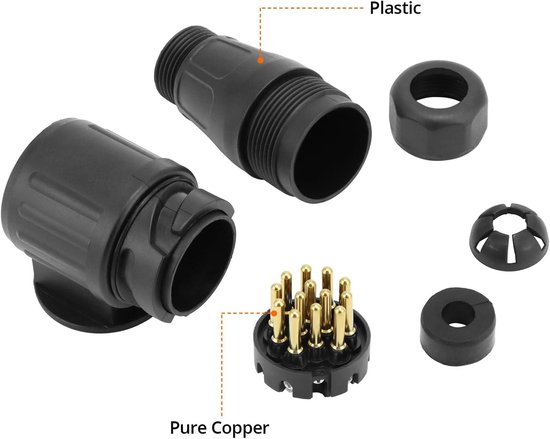 Yuanjoy 2 Jeu De Feux Arrière LED Pour Remorque 12V 24V IP67 Étanches Avec Feux Stop Clignotants