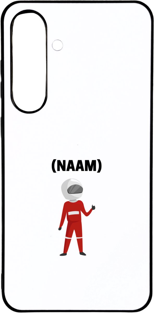 Hacebo® - Formule 1 met eigen naam telefoonhoesje - Auto rijden - Auto liefhebbers - telefoonhoesjes - Autosport - hoesje geschikt voor Samsung Galaxy S25 Plus