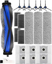Kit De 18 Accessoires De Rechange Pour Robot Aspirateur ECOVACS DEEBOT T80 OMNI - Brosses, Filtres HEPA, Sacs Poussière