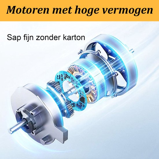 longziming -Draagbare Blender 450ml - Krachtige Smoothie Maker met Magnetisch Opladen, 6 Messen & IPX8 Waterdicht - Voor Smoothies, Shakes & Sap van longziming — afbeelding 4
