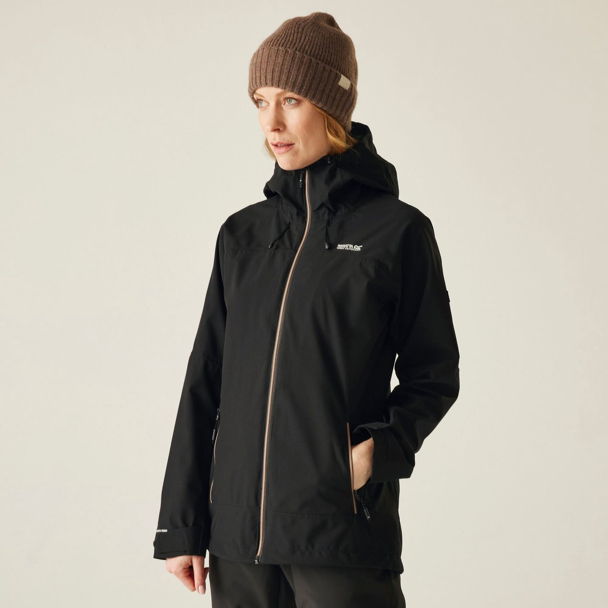 Wentwood 3-in-1 waterdichte ademende jas voor dames Zwart
