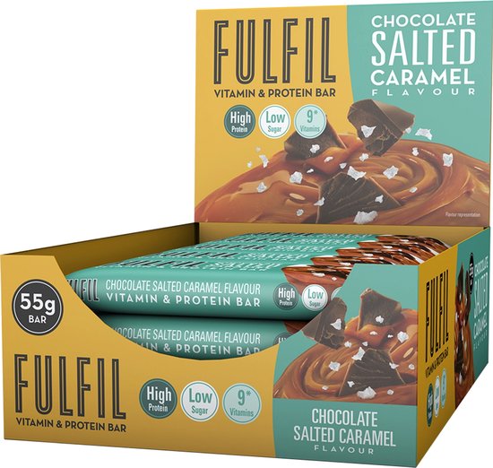 Foto: Vitamin protein bars 15 repen chocolate salted caramel