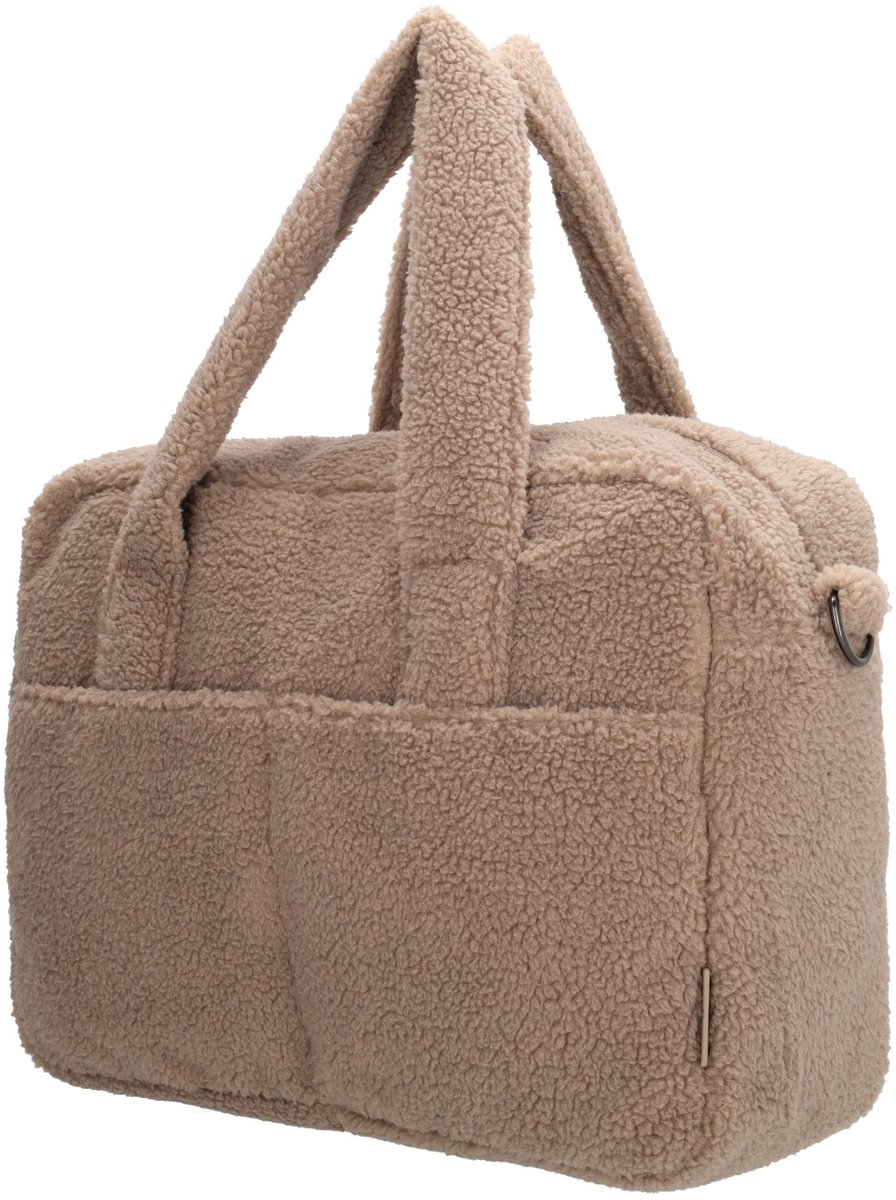 Beagles Lugo Luiertas - Teddy - Shopper - Baby - Mama Tas - Verschoningstas - Diaper Bag - Taupe thumbnail 2