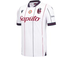 Macron Bologna Fc 25/26 Weg T-shirt Met Korte Mouwen Wit 2XL Man