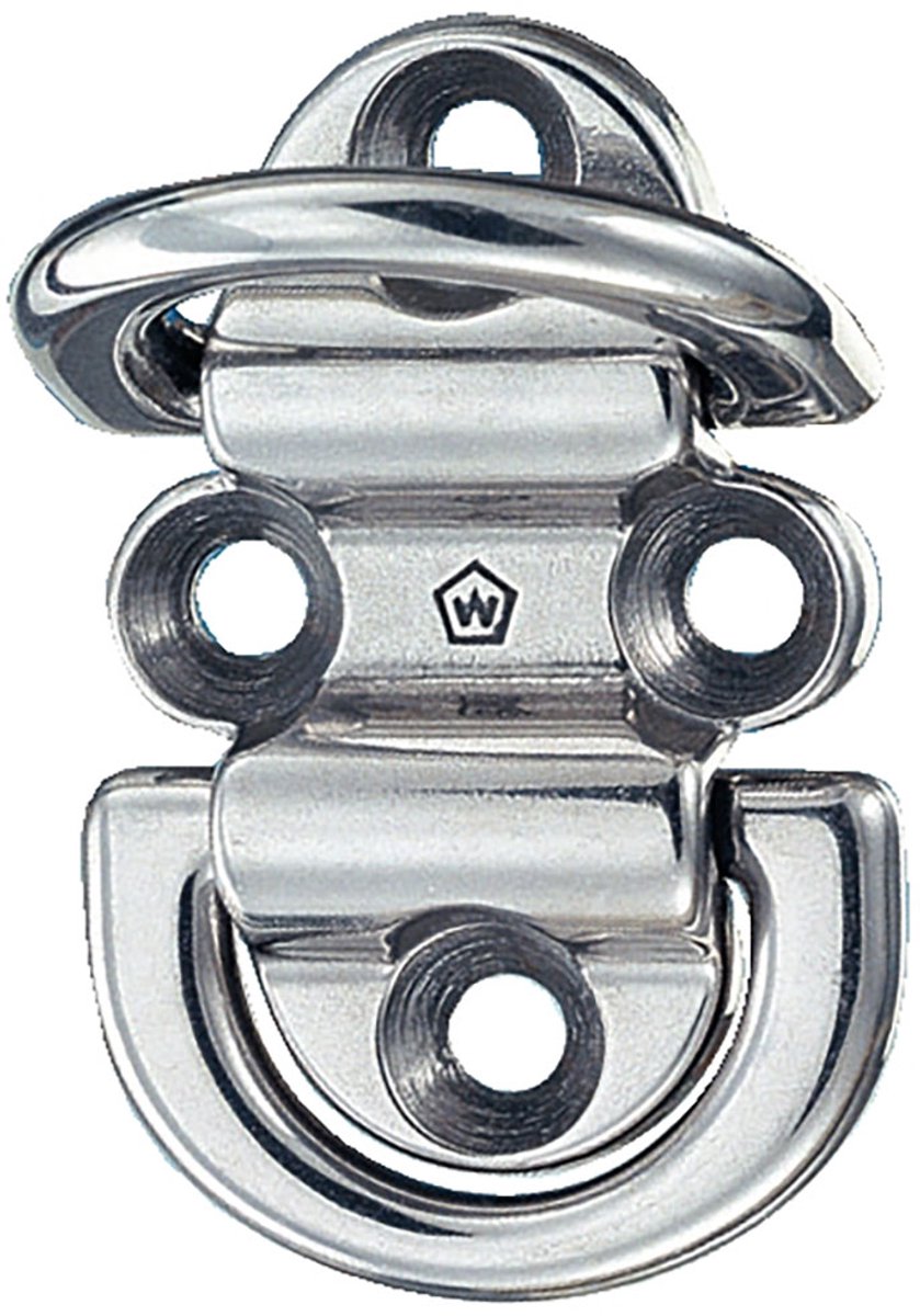 Wichard Dubbel Opvouwbare Oogbout Ring Zilver 10 mm