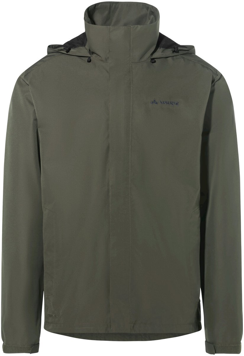 VAUDE Escape Light Jas Hardshell Jas Outdoor Sportjassen voor heren Waterdicht Winddicht Hardshell Capuchon Regular fit Zwart