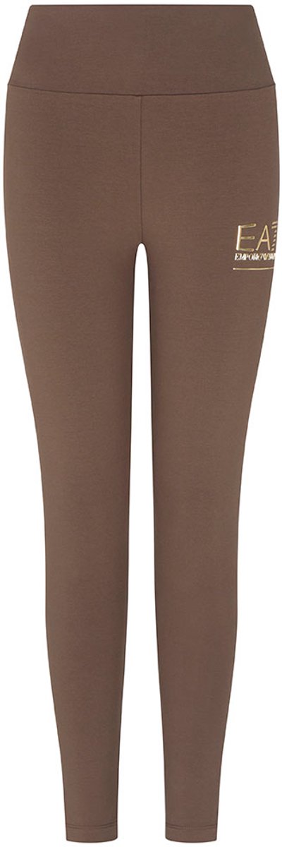 Ea7 Emporio Armani Train Visibility Leggings Bruin S Vrouw