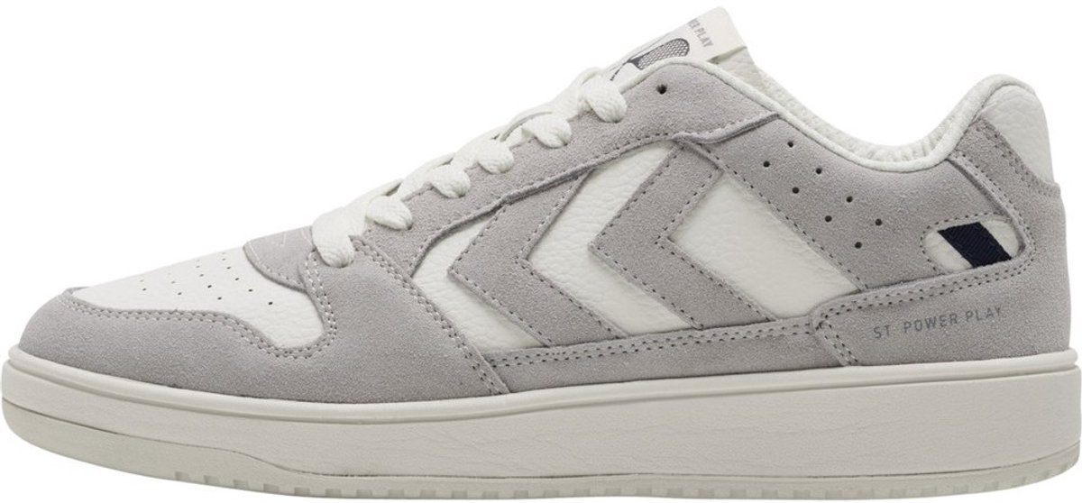 Hummel Sneaker flach St. Power Play Suede Mix Lunar Rock/Marshmallow-38