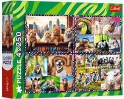 Trefl 13313, 250 stuk(s), Dieren, 7 jaar